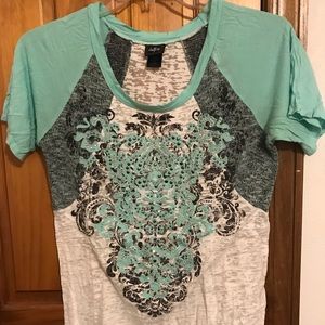 Ladies Short sleeve Top from Buckle -Day Trip XL